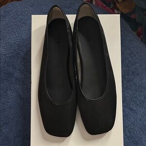 Vince Women's Black Square-Toe Flats